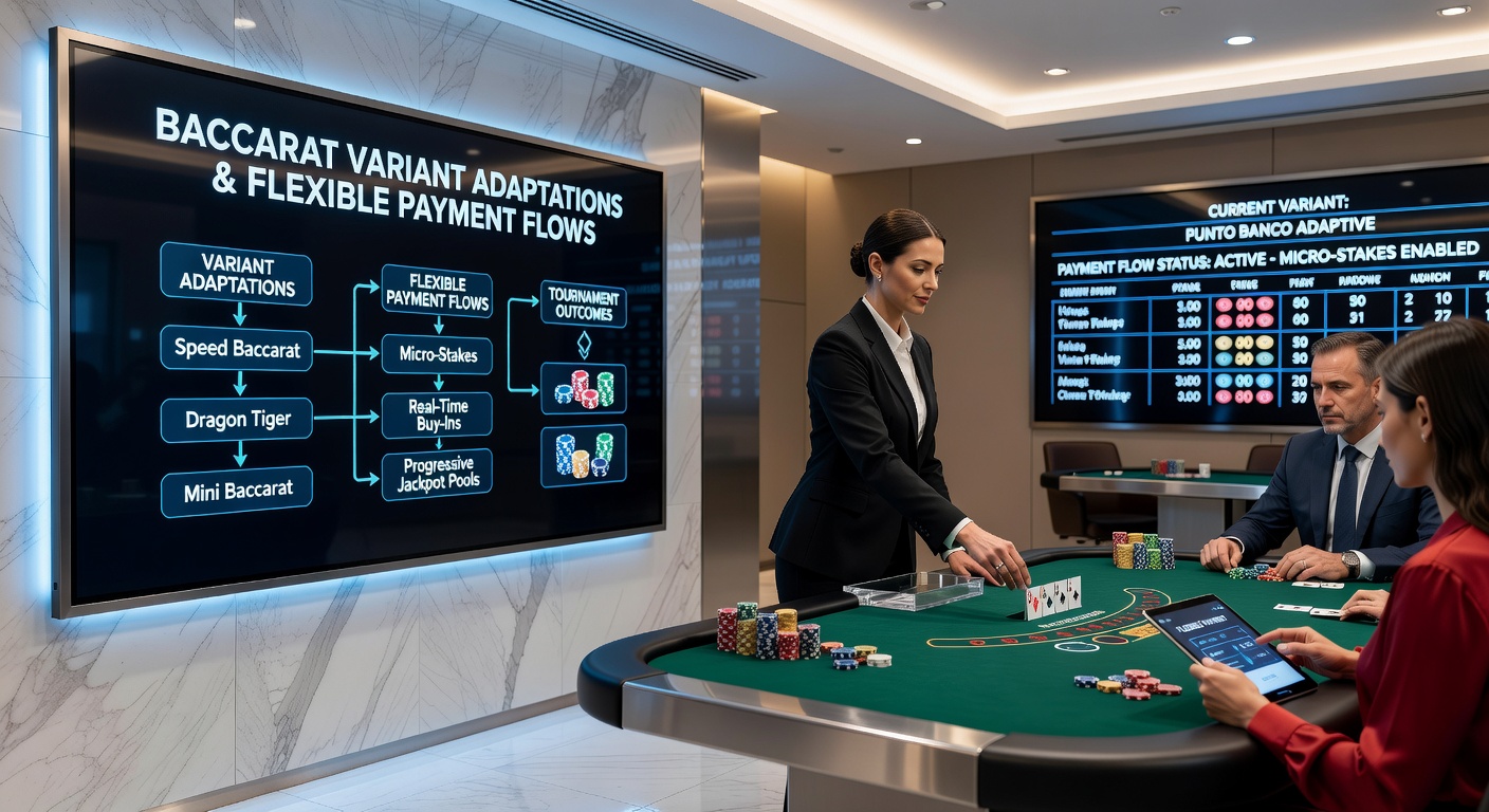 Baccarat-Varianten und Zahlungsflüsse in Turniersettings