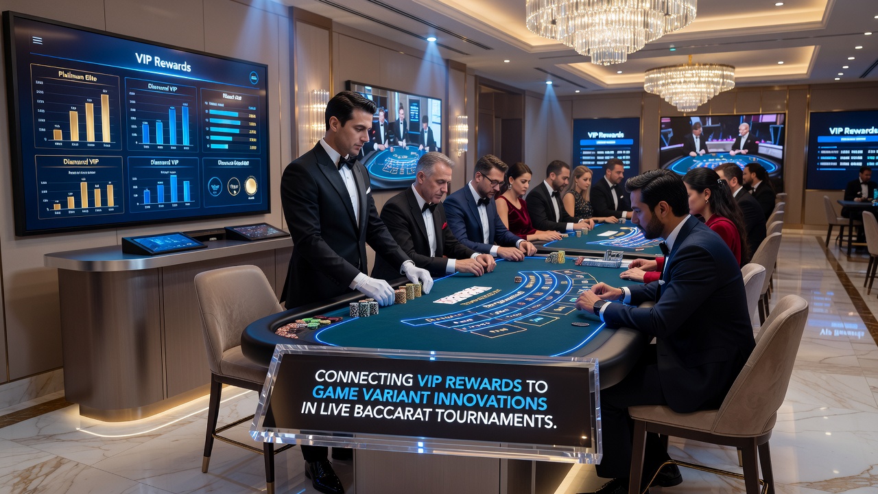 Mobile Live Baccarat Turnier mit VIP-Rewards und innovativen Varianten