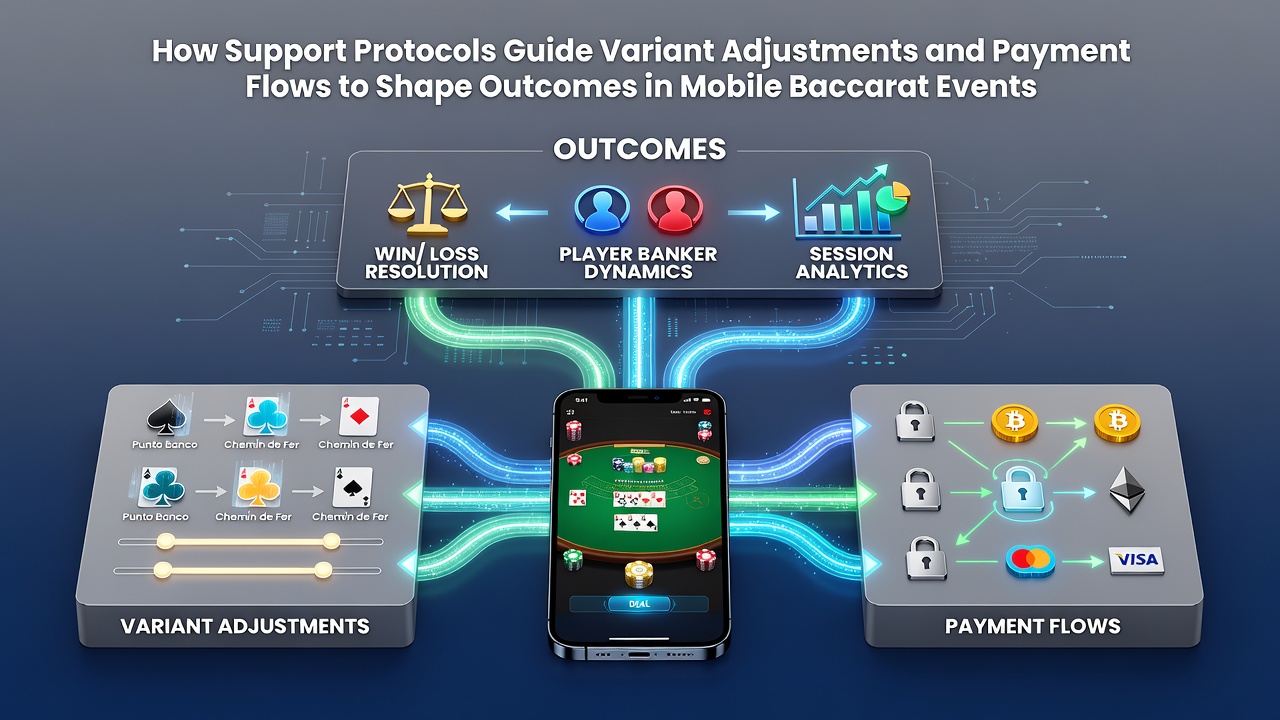 Mobile Baccarat Events mit Support-Protokollen und Variantenanpassungen