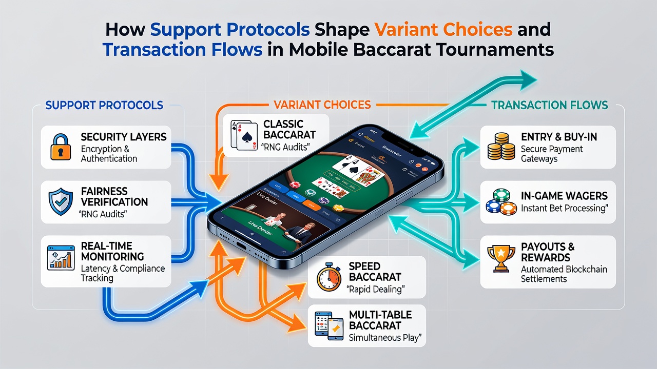 Transaktionsflüsse und Support in mobilen Baccarat-Varianten